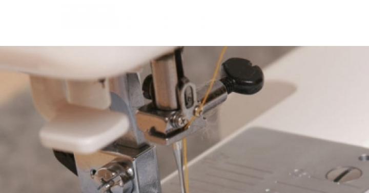 Использование лапок к швейным машинам - мастер-класс Лапка для подгибки края